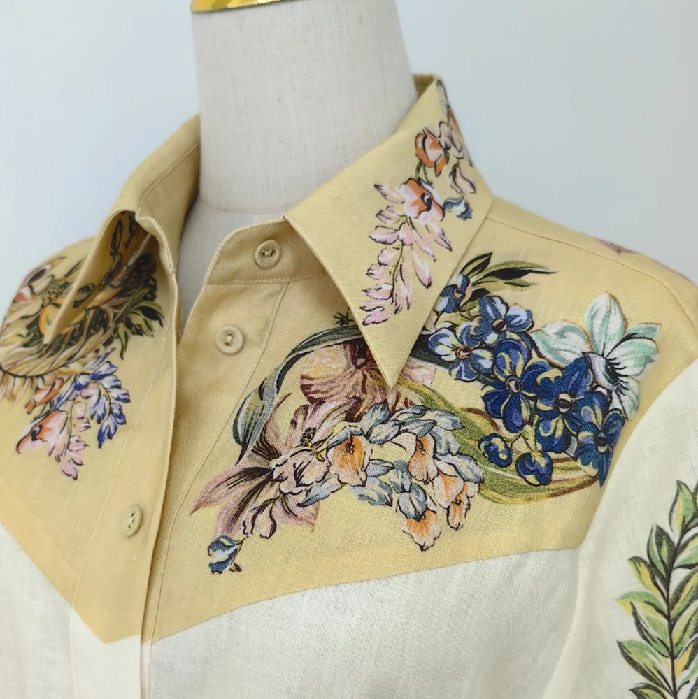 Alemais OLEANDER SHIRTDRESS - Picture 9 of 15